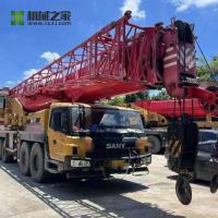 Quality Sany STC800 Second Hand Truck Cranes 80ton 65m for sale