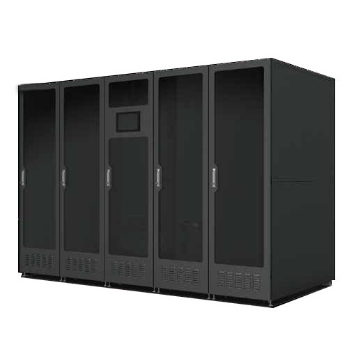 Quality Intelligent IP20 UPS Micro Data Center Room Dedicated Single Row System Black for sale