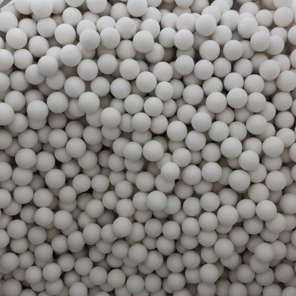 Quality Al2o3 1.0mm Alumina Ceramic Beads Balls Grinding / Polishing White for sale