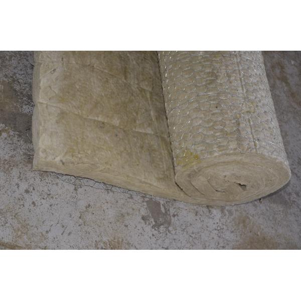 Quality Mineral Wool Insulation Blanket , Sound Absorption Rockwool Blanket for sale