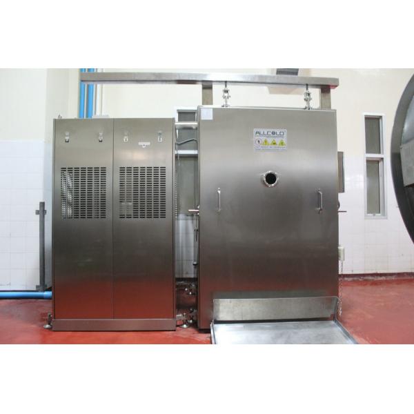 Quality Danfoss Vacuum Cooling Equipment , Vegetable Coolers Long Using Life for sale