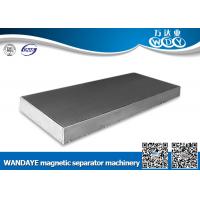 China Double Cooling Overband Magnetic Separator Strong Magnet Magnetic Plates / Board for sale