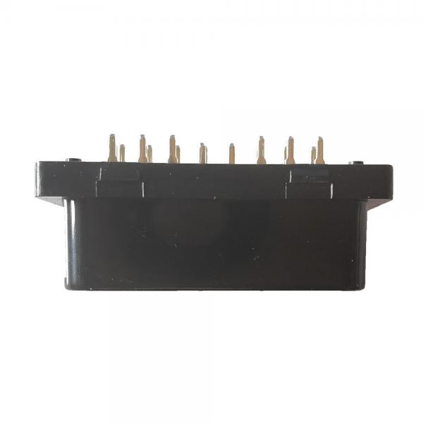 Quality Stable OBD II OBD Car Connector 16 Pin 24V ABS Brass Materials for sale