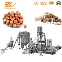 China Saibainuo Dog Food Machine , Kibble Animal Feed Extruder Pet Food Making Machine factory