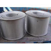 China Stainless Steel Furnace Conveyor Belt Compound Weave For Tunnel Custom Design for sale