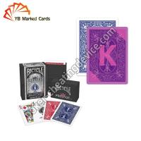 China 100% Plastic Bicycle Prestige Marked Playing Cards For Infrared Contact Lenses factory