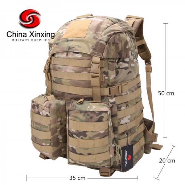 Quality Custom Hiking Military Tactical Backpack Camouflage Waterproof 50*35*20cm for sale