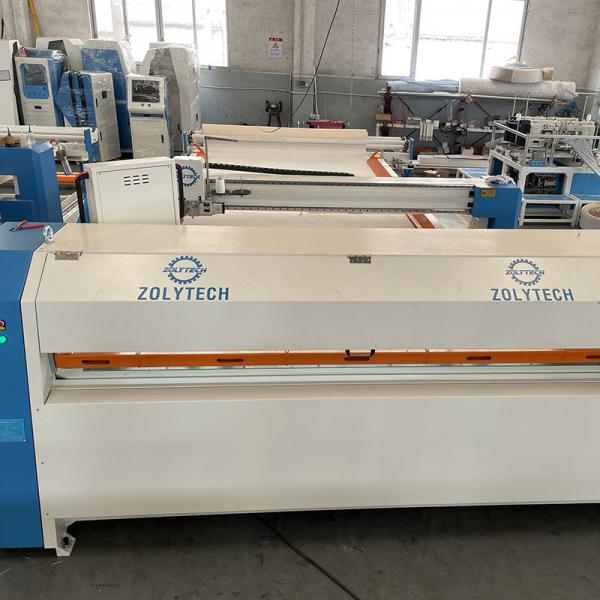 Quality 2400mm Width CNC Computer Guided Quilting Machine Low Vibration for sale