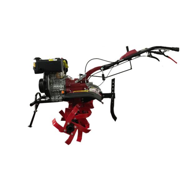 Quality 178F Diesel Agriculture Rotary Tiller 92KG Small Tiller Machine for sale