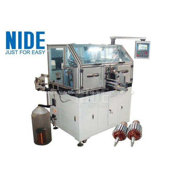 Quality Small Double flyer Armature Winding Machine , armature rotor Coil winding for sale