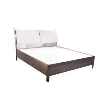 Quality High End Wooden Furniture Hotel Bedroom Double Bed 1.8m With 2 Years Warranty for sale