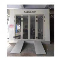 Quality CCC Furniture Spray Booth 2 Stage Filter Car Safety Door Included Portable Paint for sale