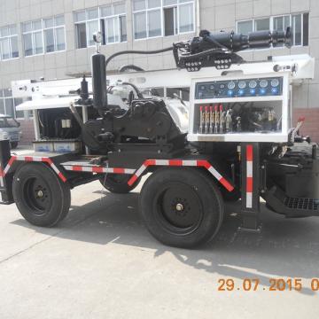 Quality Trailer Mounted Water Well Drilling Rig 120m Deep Portable Water Well Drilling for sale