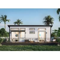 China Single Family Exquisite Light Steel Frame House Design For Seaside Vacation Homes factory