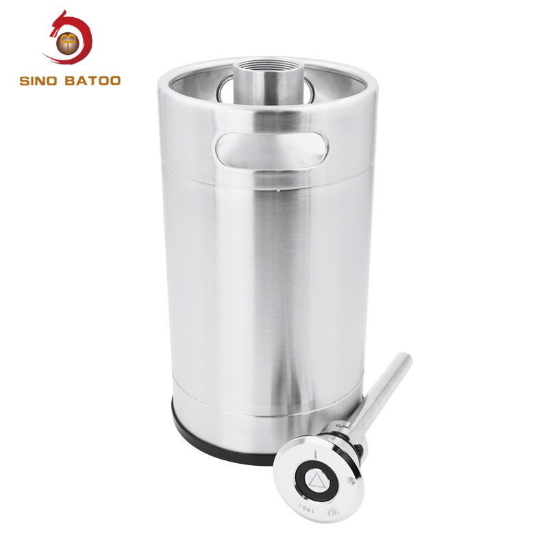 China Stainless Steel 5 Litre Mini Beer Kegs factory