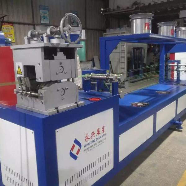 Quality Automatic PP Strapping Roll Making Machine , 110mm Tape Strapping Machine for sale