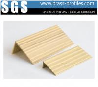 China Brass Anti-slip Strip For Stair Copper Extruding Flooring Sheet factory