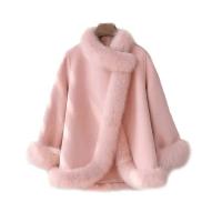 Quality New Design Autumn Winter Warm Women Shearling MID-Length Fox Fur Coats for for sale