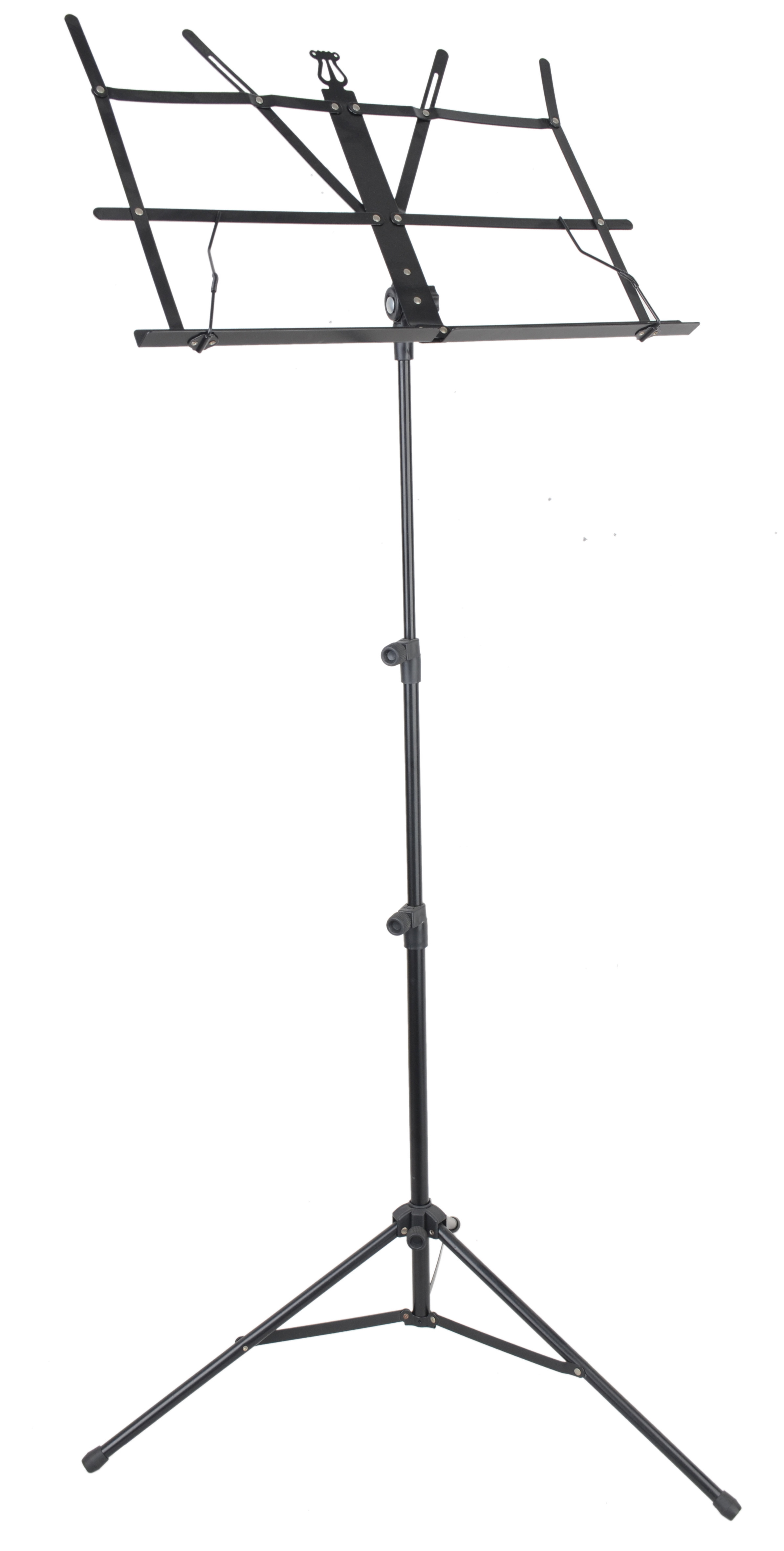 China Classical Stage Stand , black music stand / Sheet Music Stand design DMSS001 factory