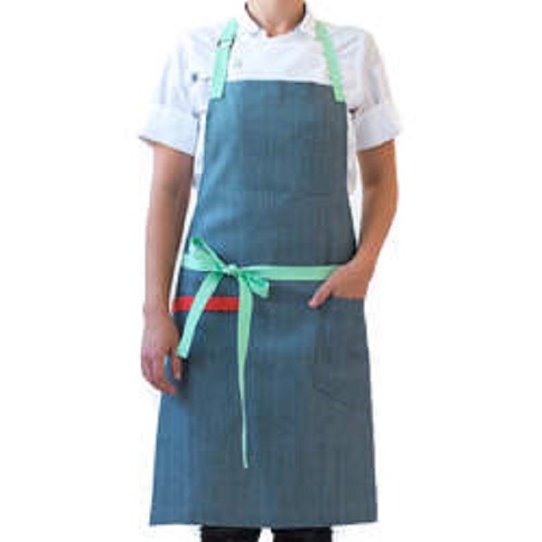 Quality Custom Sleeveless Cotton Linen Chef Work Uniform With Long Rope for sale