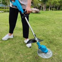 Quality Electric Cordless Portable Grass Trimmer Lithium Battery Brush Cutter Mowing for sale