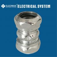 China SCCP Steel EMT Conduit Fittings Coupling Compression EMT Conduit To EMT Conduit Type factory