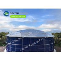 China 70000 Gallons Leachate Storage Tanks With Aluminum Alloy Trough Deck Roofs factory
