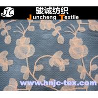 China Excellent Quality Knitted Cotton/Nylon Embroidered Lace fabric Wholesale factory