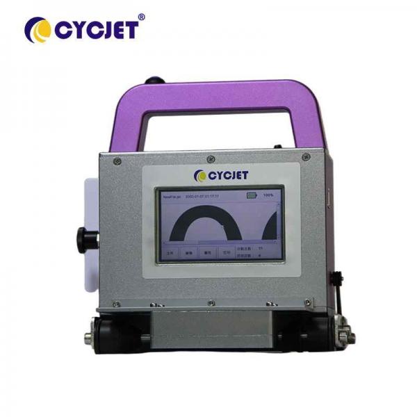 Quality CYCJET UV Handheld Inkjet Printer 2-71mm Resolution Height 200DPI for sale