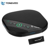 China Tongveo Wireless Conference Speakerphone USB Microphone Speaker For Lecturer for sale