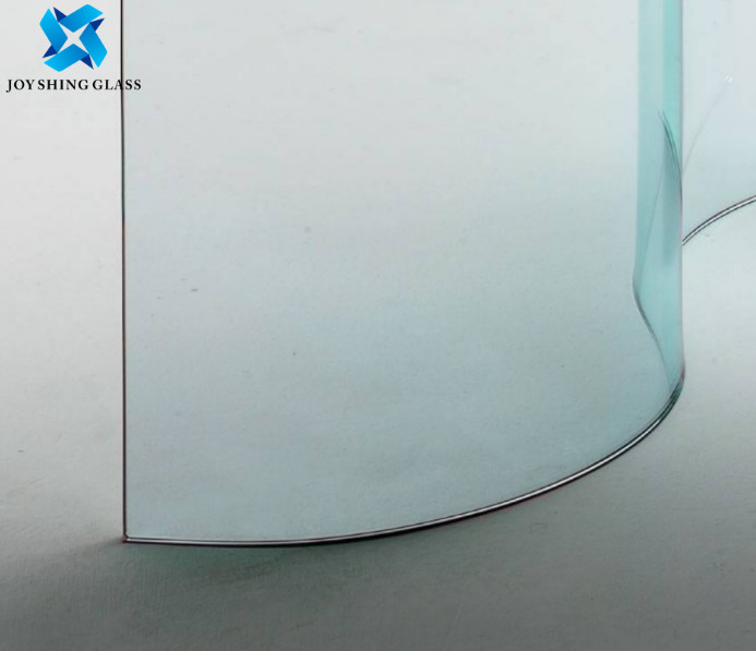 China Building / Furniture Curved Tempered Glass Sheets 2mm-19mm Hot Bent Glass factory
