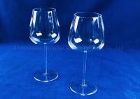 China SIO2 Red Wine 1100℃ Quartz Crystal Glass For Family Dinner factory