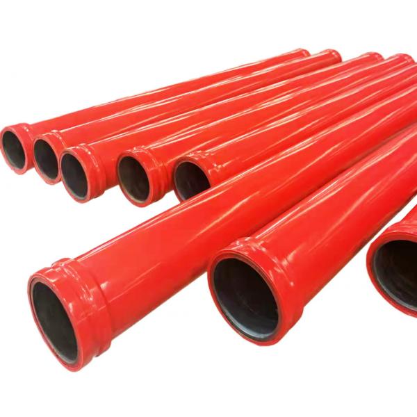 Quality ST52 Seamless DN125 5.5 Inch Concrete Delivery Pipe Wear Resistant for sale