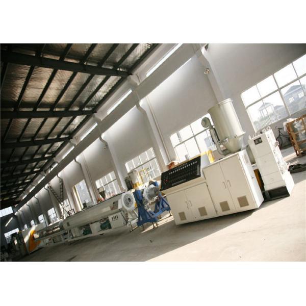 Quality Single Screw PE Pipe Extrusion Line , High Capacity Pe Pipe Making Machine for sale