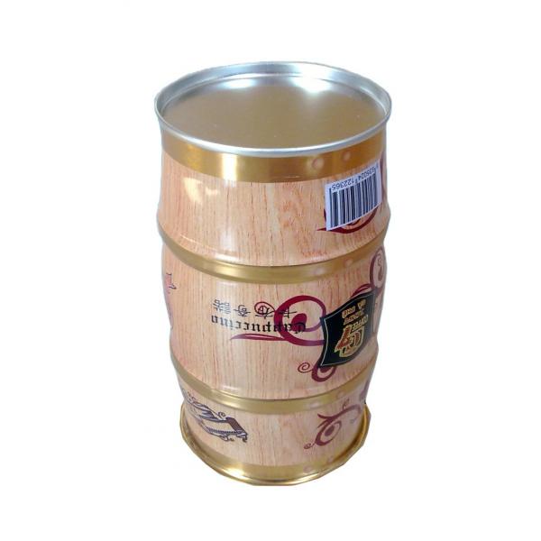 Quality 20L Coffee Tin Cans CMYK Airtight Coffee Bean Container for sale