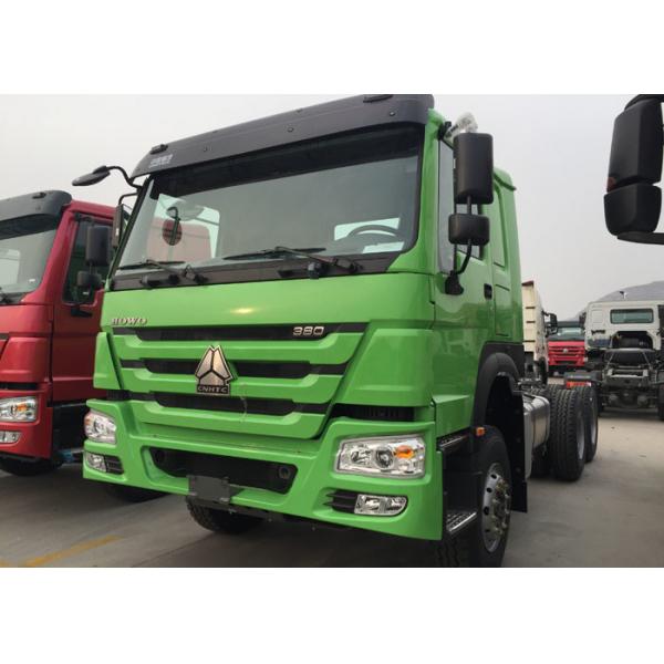 Quality Dropside Cargo Truck Chassis SINOTRUK HOWO ZZ1257N4341W Green Lorry Vehicle for sale