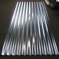 China Gi / Gl 0.12mm Galvanised Corrugated Roofing Sheets Plate Zinc Coating 40-180g factory
