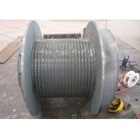 china Q355D Steel 300m Cable Winding Drum, Main Components Of Tower Crane
