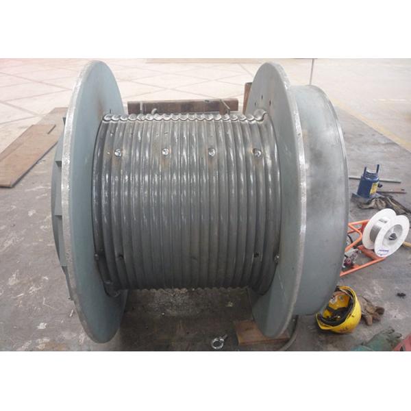 Quality Q355D Steel 300m Cable Winding Drum, Main Components Of Tower Crane for sale