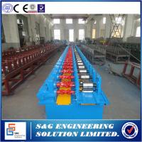 China 11KW / 380V Cold Roll Forming Machine , 45mm Shaft Shutter Rolling Machine 37 Stations factory