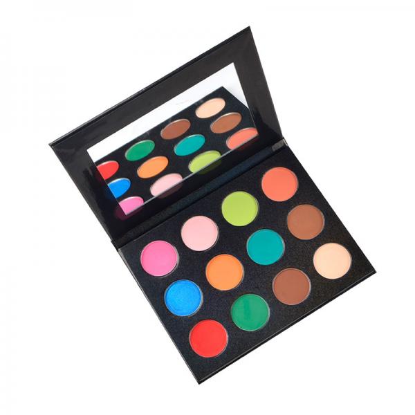 Quality Cosmetics High Pigment Glitter Eyeshadow Humilous 12 Colors DIY Custom Logo for sale