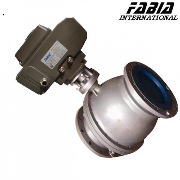 Quality FABIA Electric High Pressure Two-Piece Butt Welding Ball Valve for sale
