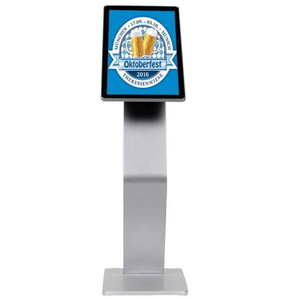 Quality Indoor Small Size Touch Screen Kiosk High Color Uniformity Long Hour Advertising Playing for sale