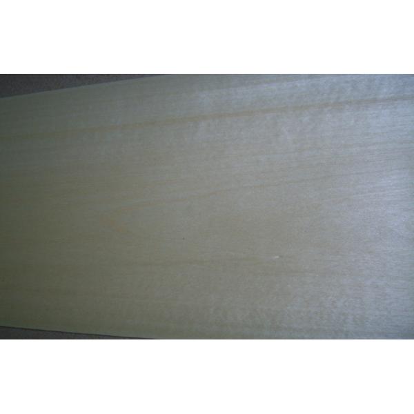 Quality Sliced Cut White Birch Wood Veneer Prefinished With 0.5mm Thickness for sale