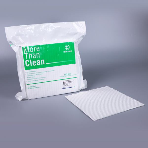 Quality 230g Cleanroom Microfiber Wipes Knitted 9 Inch LCD TV Cleaning Wipes for sale