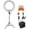 China 18 inches 3200-5600K Dimmable LED Ring Light Kit for Portrait Makeup Video Shooting factory
