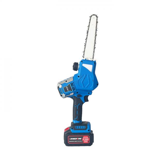 Quality Woodworking Electric 8/10 Inch Handheld Chainsaw Battery Powered Cordless Chain for sale