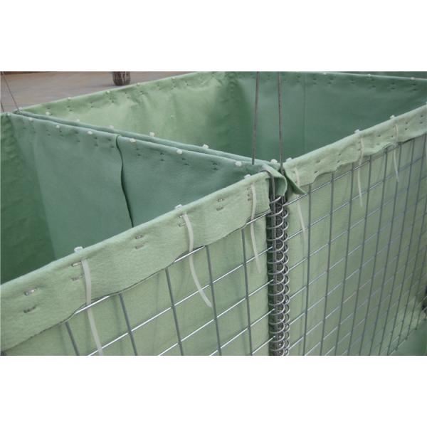 Quality MIL 7 Defensive Barrier Bag Sand Hesco Wall System Welded Gabion for sale