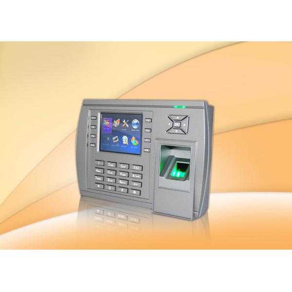 Quality 3.5 Inch TFT LCD Fingerprint biometric access control devices With Webserver , for sale
