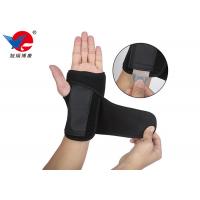 China Lightweight Neoprene Wrist Support Brace , Left Hand Wrist Splint For Men / Women for sale